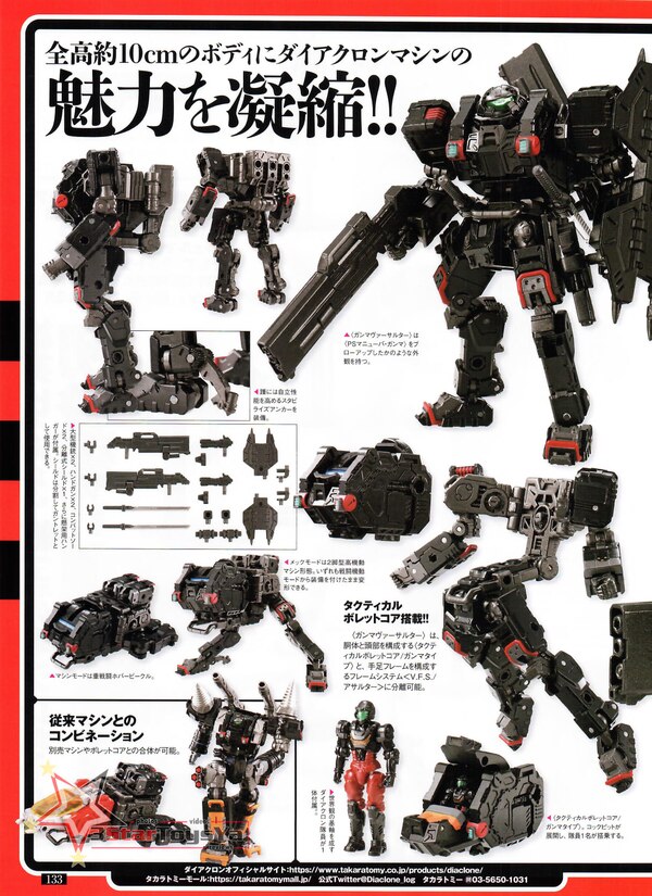 Figure King Issue 287 Diaclone Reboot Tactical Mover Series Gamma Versaulter  (2 of 2)